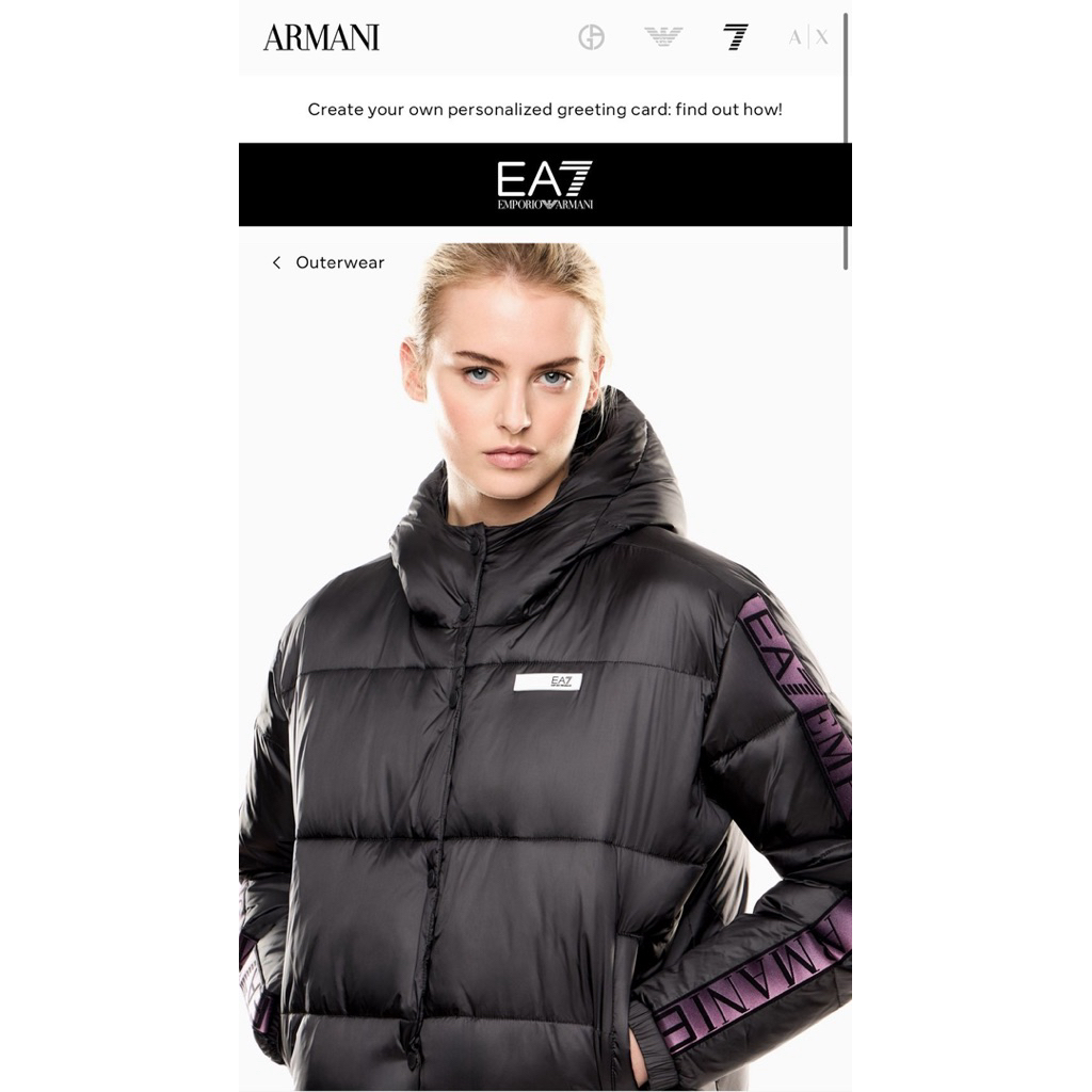 เสื้อกันหนาว EA7 Armani