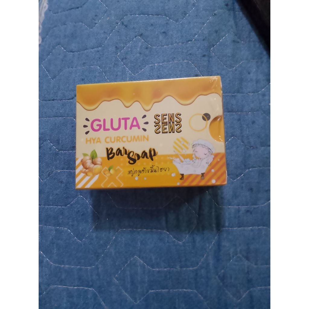 สบู่กลูต้าขมิ้นSENS HYA