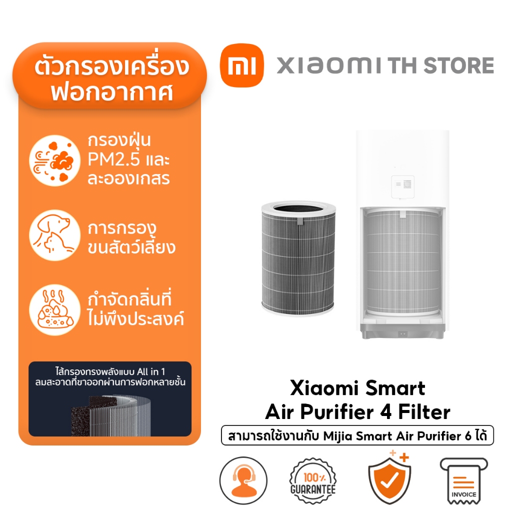 Xiaomi Air Purifier 4 Filter แผ่นกรอง