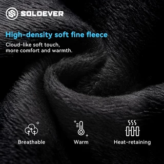 【TH】SOLOEVER Gloves ถุงมือมอเตอร์ไซค์-จักรยาน กันน้ำ สัมผัสจอได้ ระบายอากาศดี ยืดหยุ่น กันลื่น