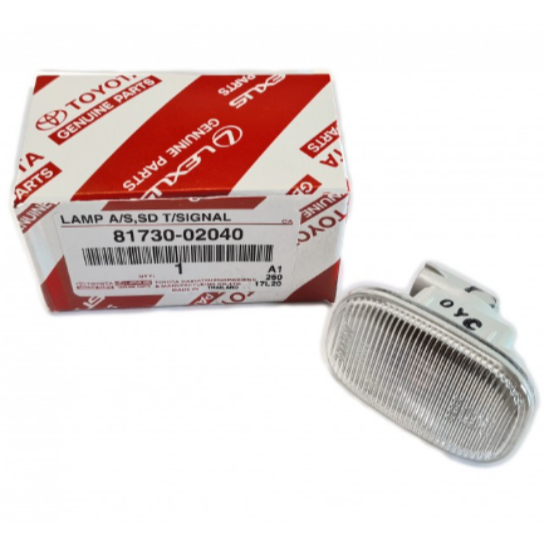 ไฟเลี้ยวแก้ม Toyota Altis,Vigo,Vios (สีขาว) 81730-02040 แท้ห้าง