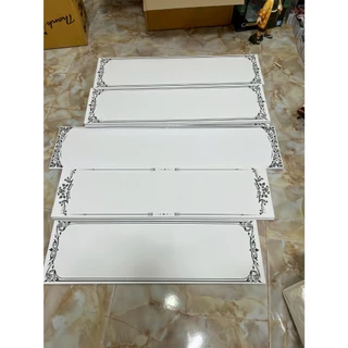 ป้ายหรีด จำนวน 20แผ่น กระดาษติดป้ายพวงหรีด ป้ายพวงหรีด