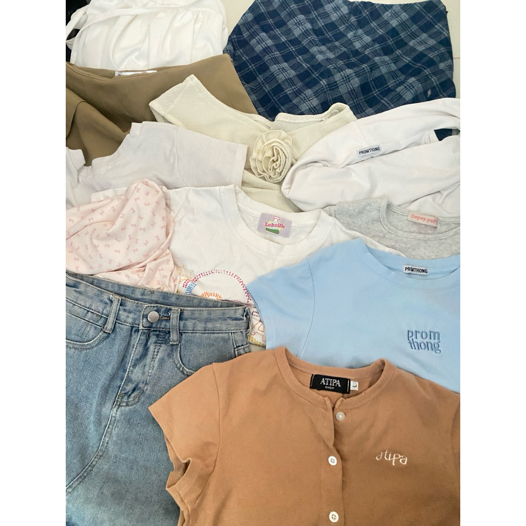 ส่งต่อเสื้อผ้า Atipa Promthng เบบี้ทรี กระโปรง กางเกง