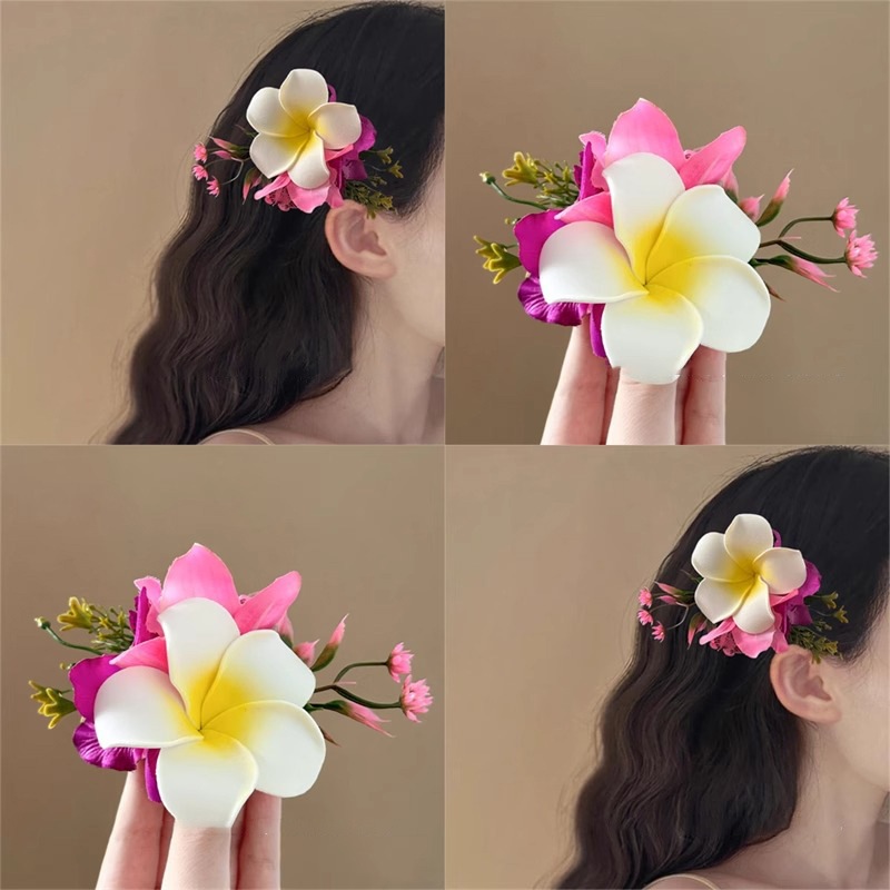 กิ๊บติดผม ลายดอกไม้ clip คุณภาพสูง แฟชั่นสำหรับผู้หญิง ใหม่S1416