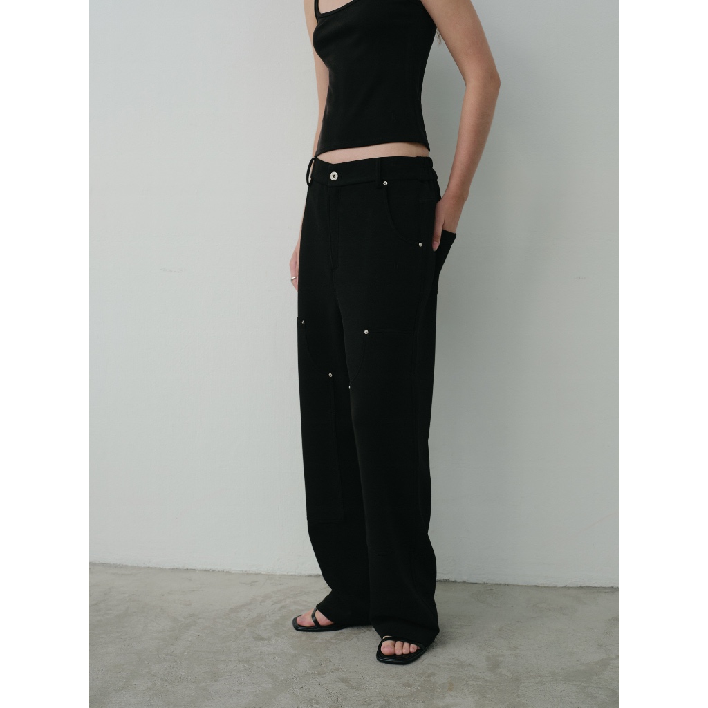 (สินค้าพร้อมส่ง) Hounddown - Sisi Soft Pants - รูปที่ 4