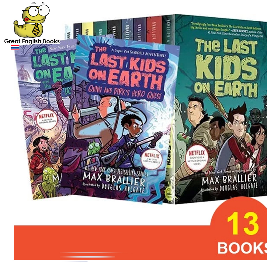 (Update 13 เล่ม) พร้อมส่ง ชุดหนังสือภาษาอังกฤษ The Last Kids on Earth  13 books/set