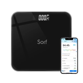 Sorf เครื่องชั่งน้ำหนักดิจิตอล​ Weight Scale​ ตาชั่งน้ำหนัก​ ที่ชั่งน้ำหนัก​ BMI 180KG​ LED​