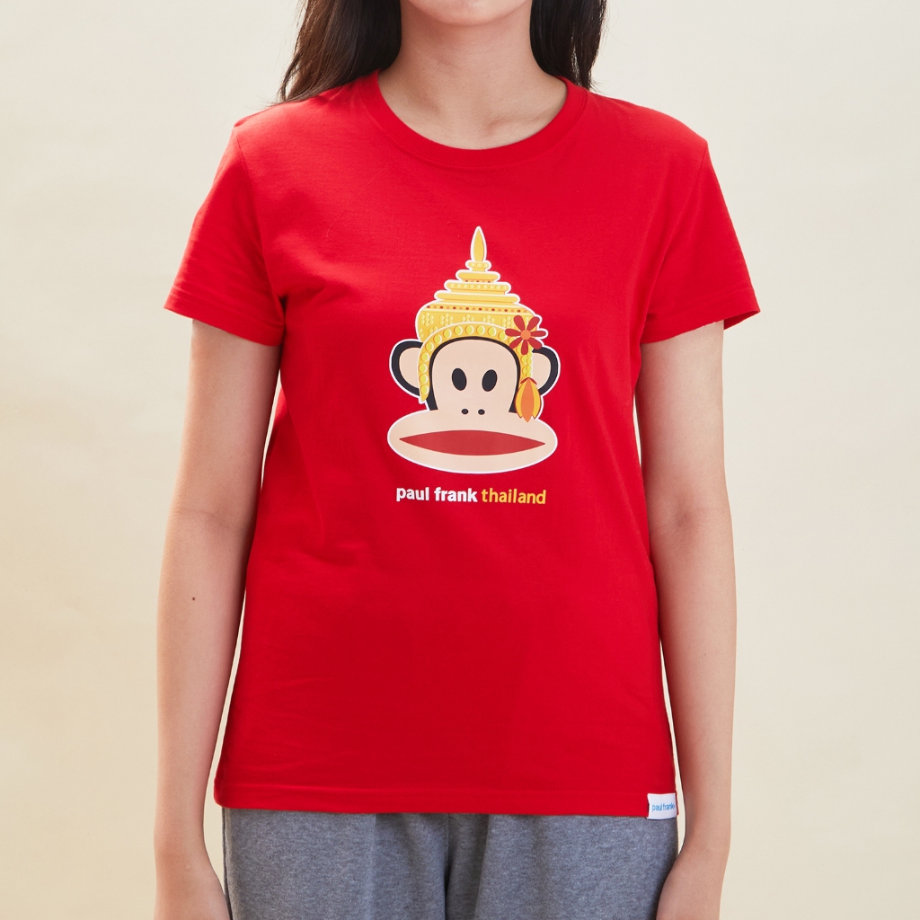 PAUL FRANK เสื้อยืดผู้หญิง THAI DESTINATION WOMENS TEE
