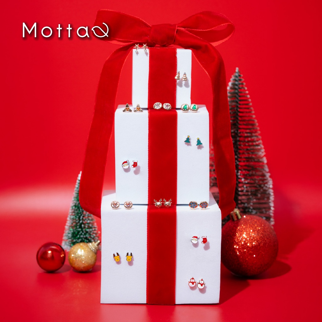 Motta Magic Christmas ต่างหูติดหูคริสต์มาส ใส่ในช่วงเทศกาลก็ไม่ตกเทรน ใส่ทุกวันก็น่ารัก