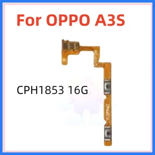 สําหรับ OPPO A3S CPH1803 32G/CPH1853 16G ปริมาณด้านข้างปุ่ม Flex Cable Keys