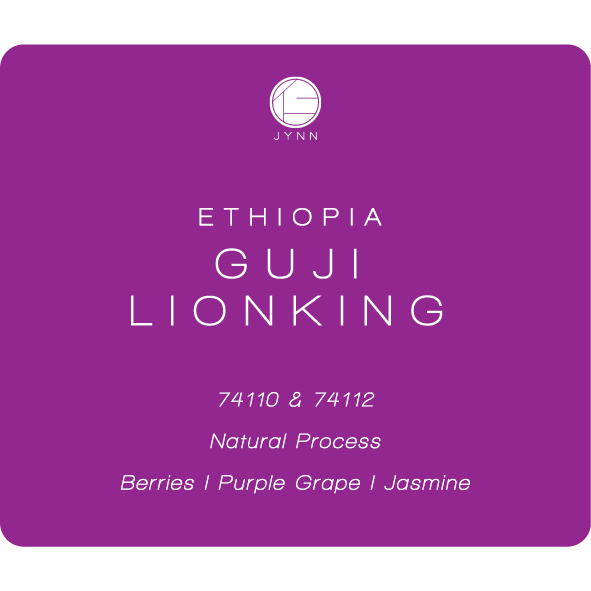 JYNN coffee roasters เมล็ดกาแฟ: Ethiopia Guji Lionking