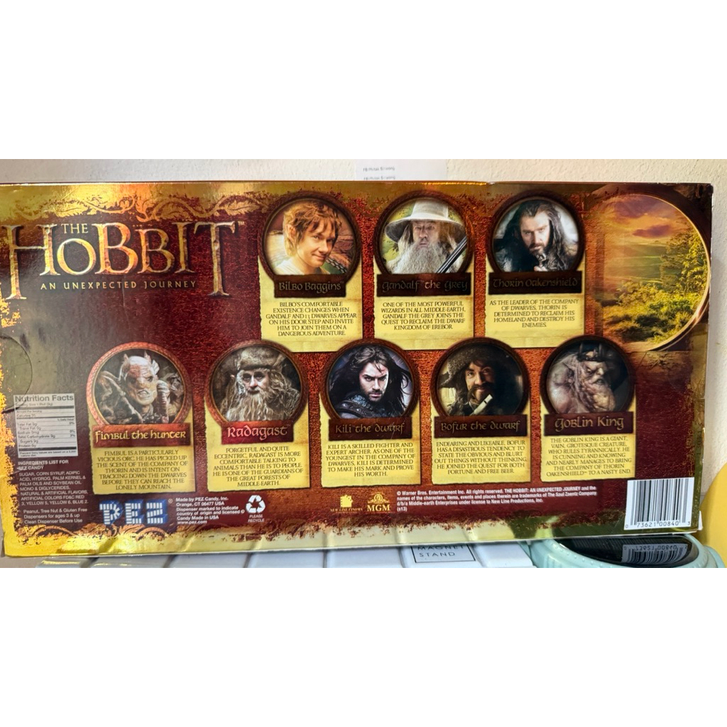 Pez box The Hobbit usa