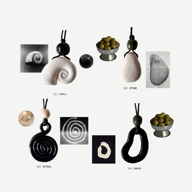 Ctrlshift - The objects clay necklace  (รอ2-3วัน)