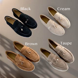 [พร้อมส่ง] WEAR.SOUL #S568-Suede Loafers รองเท้าหุ้มส้น รองเ…