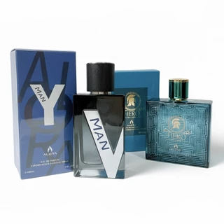 โปรคู่2ขวด ALORA Y MAN 100ML น้ำหอมผู้ชาย น้ำหอมผู้หญิง สไตร์หนุ่มเทห์ กลิ่นหอมติดทน -3246