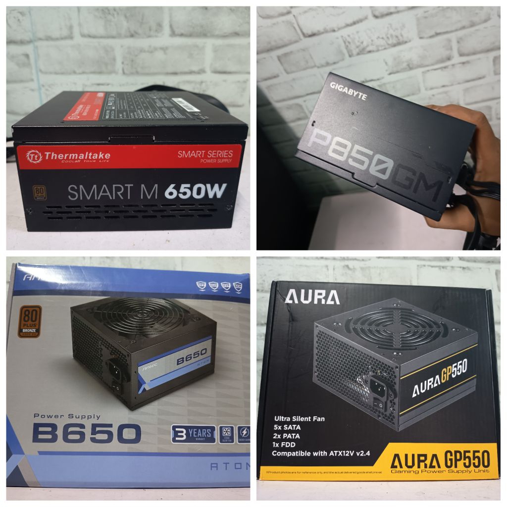 PSU หลายแบรนด์ 550W 650W 850W เลือกชมก่อนได้ครับ