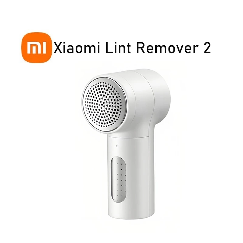 Xiaomi Electric Lint Remover 2 เครื่องกำจัดขนลูกกอล์ฟไฟฟ้า ที่ชาร์จได้ พร้อมแปรงขนาดเล็กด้านใน