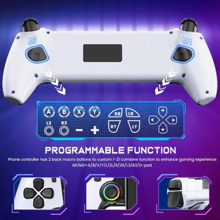 จอยเกม บลูทูธไร้สาย เกมแพดไร้สาย ตัวควบคุมเกมไร้สาย Game Controller for Android ios Bluetooth 5.0