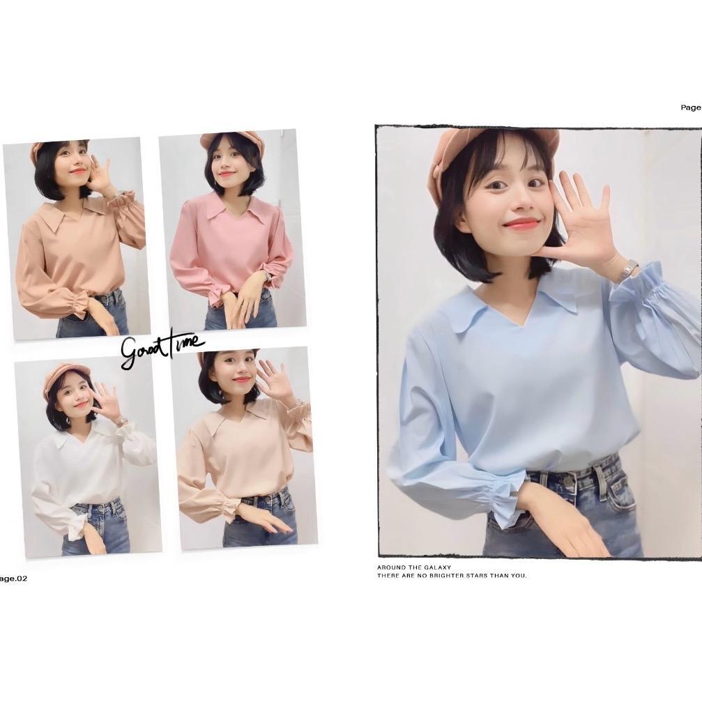 คอปกแขนยาวจั๊ม รุ่น daily life