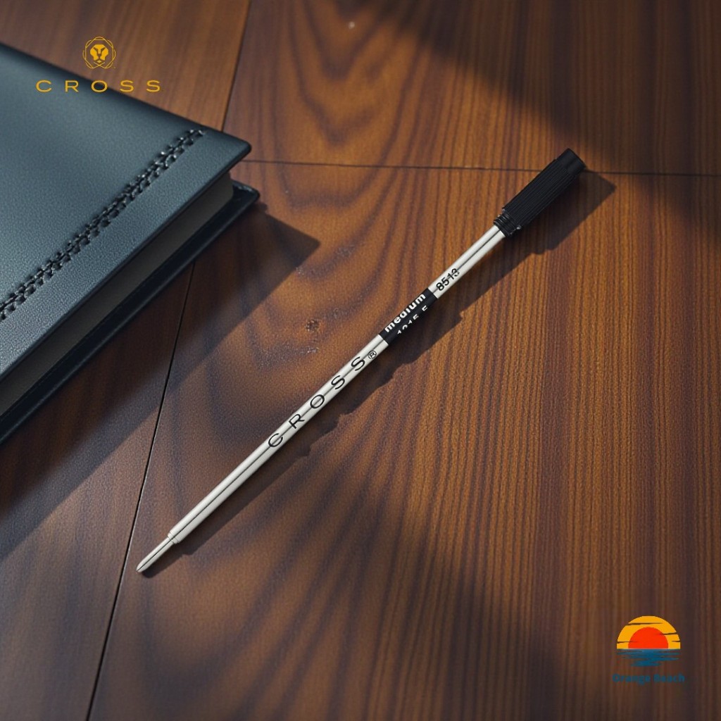 Cross Ballpoint Pen Refill/8513/8514/ไส้ปากกา/ครอส/หมึกดำ/ของแท้/หัว F/M/เขียนลื่น/พร้อมส่ง