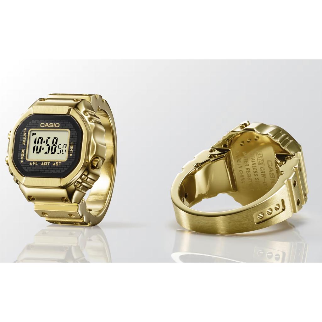 แหวน  Casio  CRW-001-1 แท้ประกันศูนย์  cmg 1 ปี