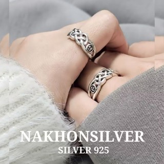 แหวนพิรอดxนะโม // เงินแท้ 92.5