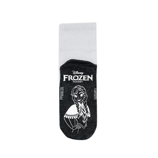 ถุงเท้านักเรียน Carson รุ่นกันลื่นลิขสิทธิ์แท้ ลาย Frozen แพ็ค 1 คู่ (คละลาย)