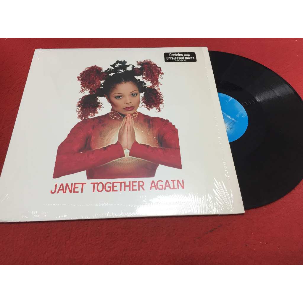 Together Again -  Janet Jackson ขนาด 12 นิ้ว LP ร้าน PinHaiMusic B58