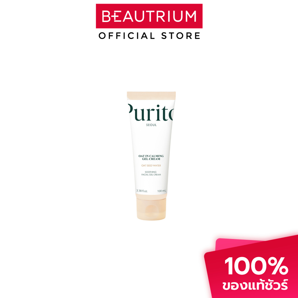 PURITO SEOUL Oat In Calming Gel Cream ผลิตภัณฑ์บำรุงผิวหน้า 100ml