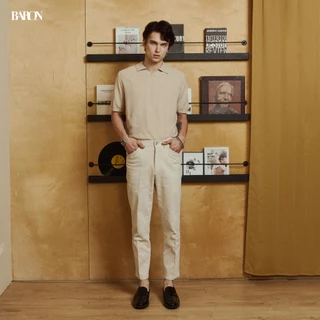 BARON JK POLO เสื้อโปโลคอปกดีไซน์มินิมอลแบบ Old Money