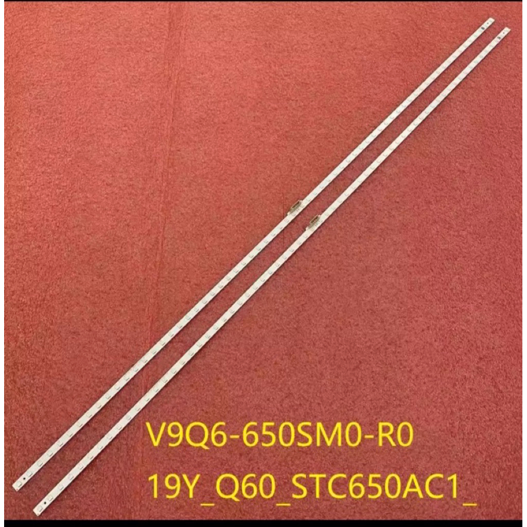 แถบไฟ LED สำหรับ Samsung 65 TV QE65Q67RAT Samsung QA65060RAKXXT ：V9Q6-650SM0-R0 ；QA65060RA QE65Q60TA