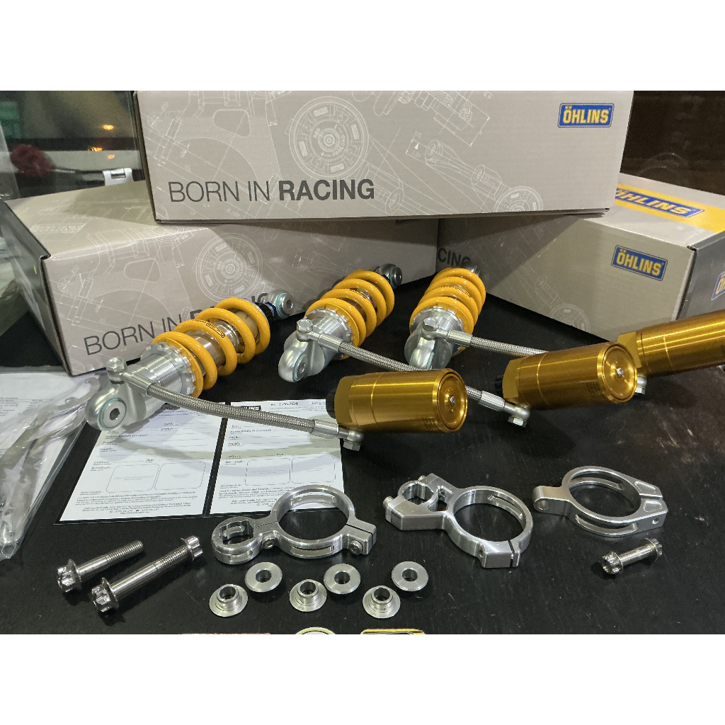 (ราคาโปร)โช๊คหลัง (KSR) หูบน LS KR SER KA607 (KSR110) ของแท้