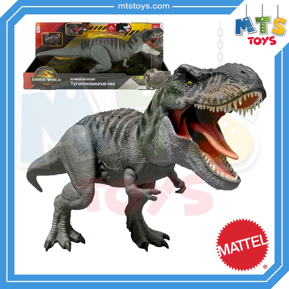 **MTS Toys**Mattel Jurassic World Rebirth : JCH02 Tyrannosaurus Rex [ความยาวจากหัวถึงหาง 54 ซ.ม.]