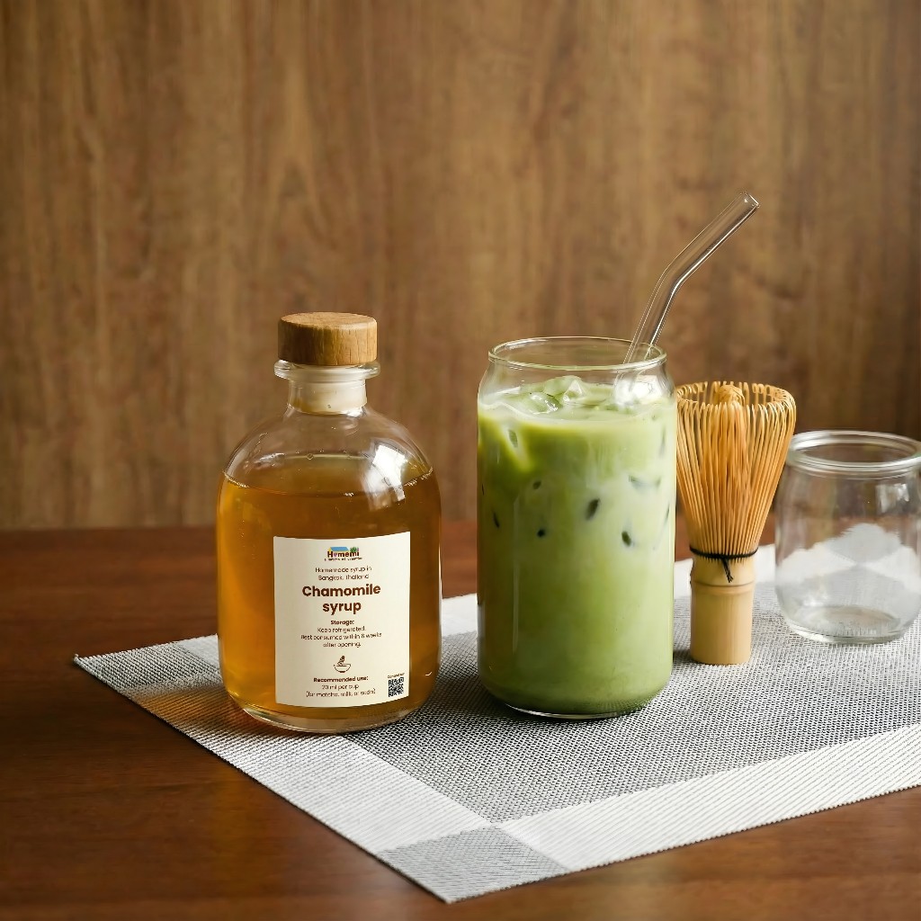 Homemi Chamomile Syrup ไซรัปคาโมมายล์โฮมมิ