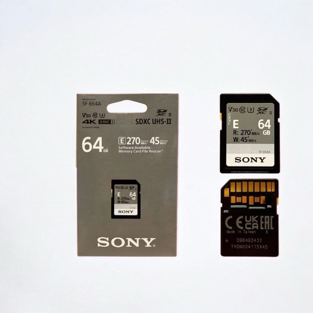 Sony SD64GB SF-E Series UHS-II SDXC Memory Card แท้
