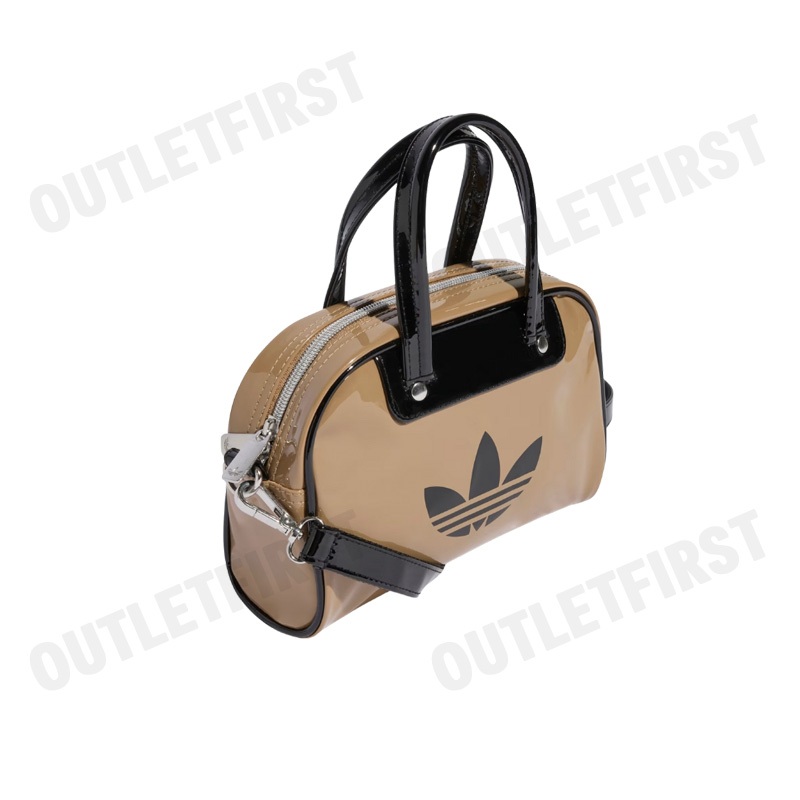 ADIDAS รุ่น ADICOLOR MINI BOWLING BAG CODE: JX0250 กระเป๋าถือ กระเป๋าสีน้ำตาล กระเป๋าผู้ชายผู้หญิง