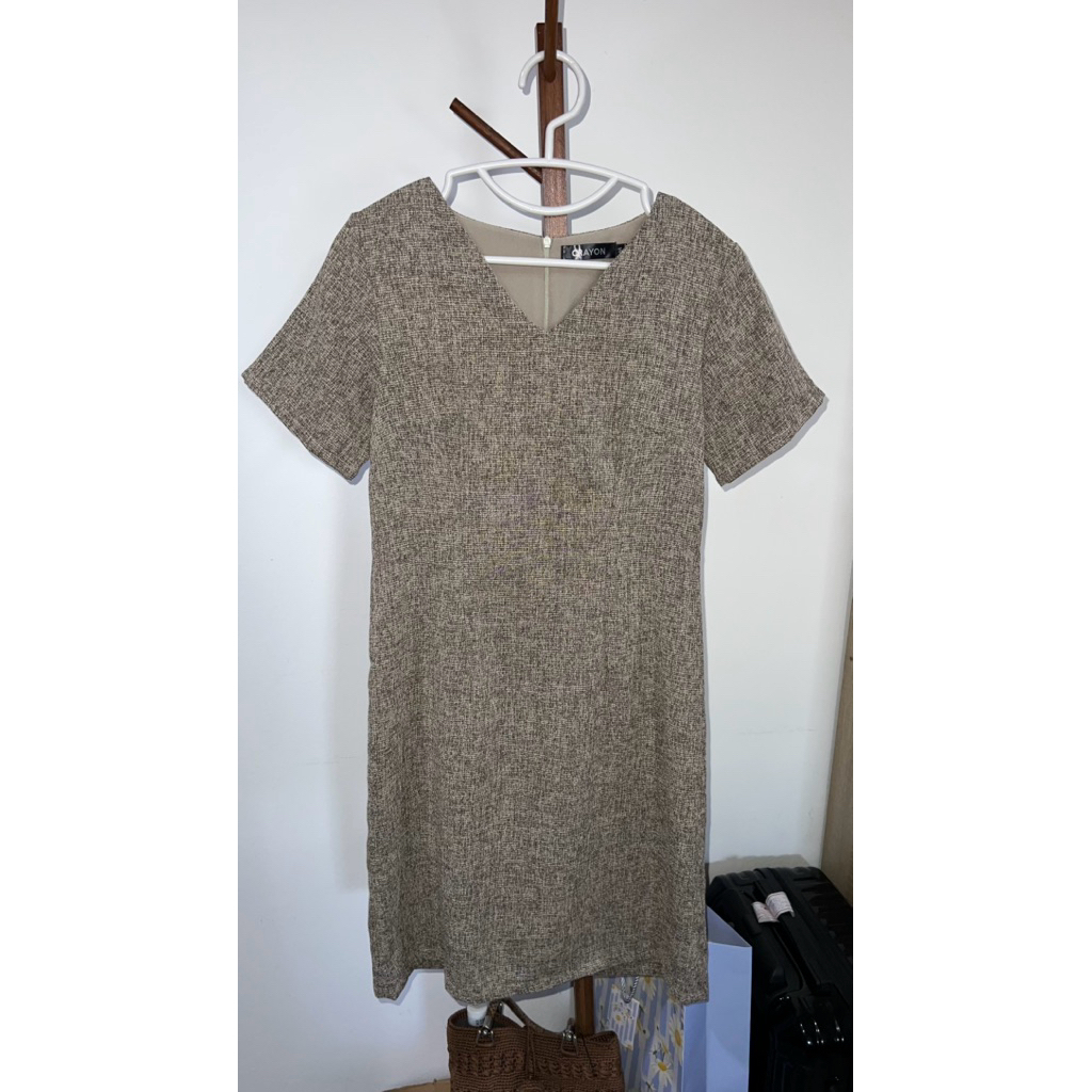 เดรส crayon brand สีเขียวมัทฉะ