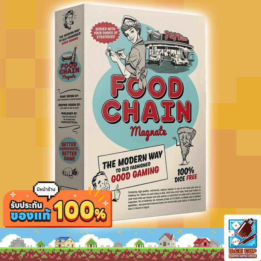 [ของแท้] Food Chain Magnate Core Box Board Game