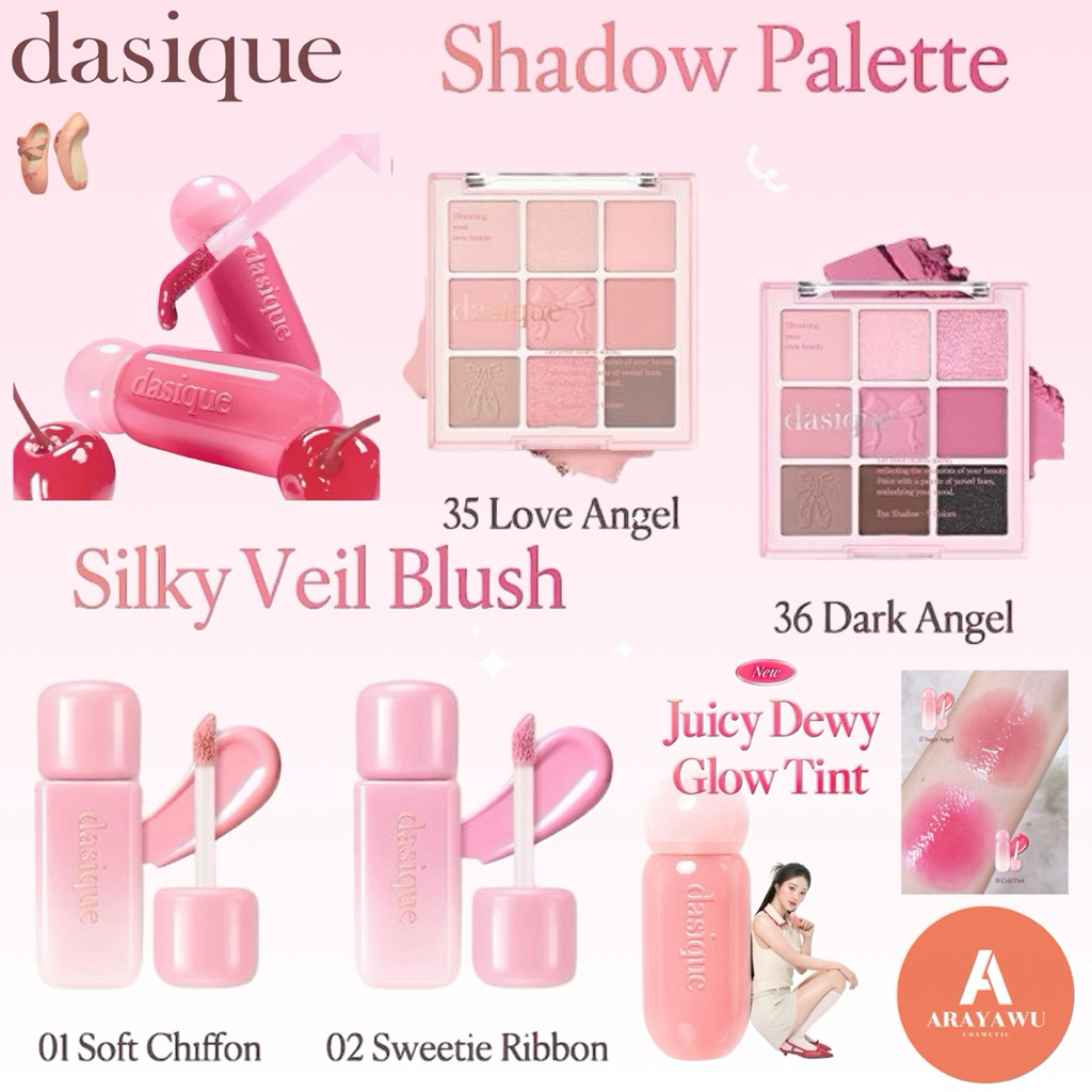 (✅แท้/พร้อมส่ง) Dasique Balletcore Collection 🩰🩷🌸🫧