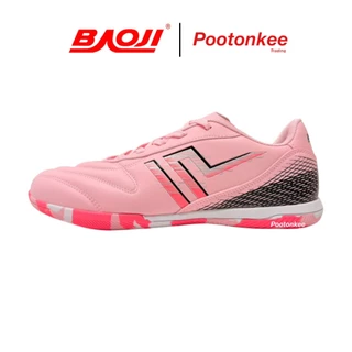 Baoji Futsal BJM 955 รองเท้าผ้าใบบาโอจิ รองเท้าฟุตซอล ผูกเชือก ไซส์ 40-45 ของแท้ พร้อมส่ง