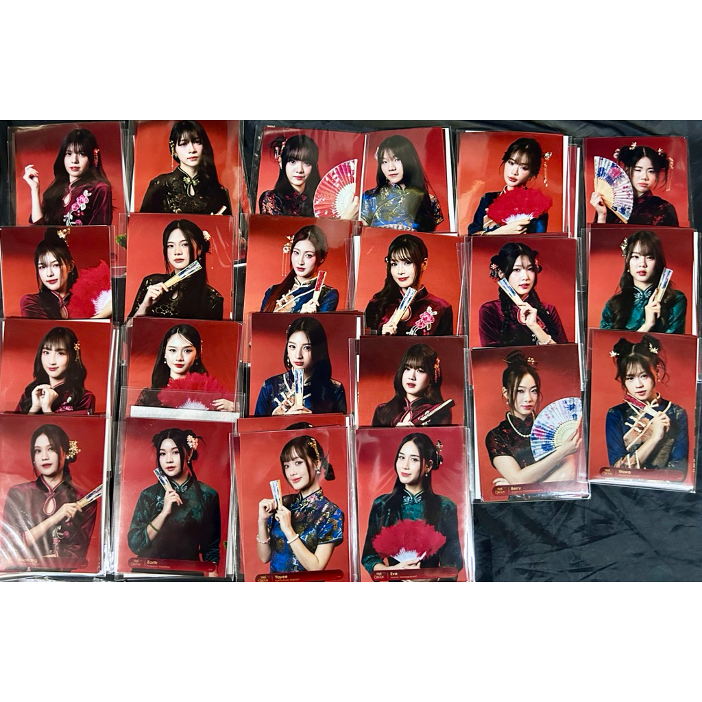 [ใบเศษ] Photoset BNK48 TCA รุ่น 3 4 Thai Chinese Hoop Pancake Marine L Emmy