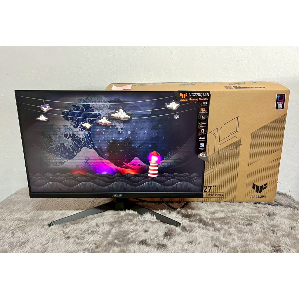 จอมอนิเตอร์ ASUS TUF GAMING VG279QE5A ประกันยาวๆ เกือบ 3 ปี 🎁ราคา 3,590 บาท🎁