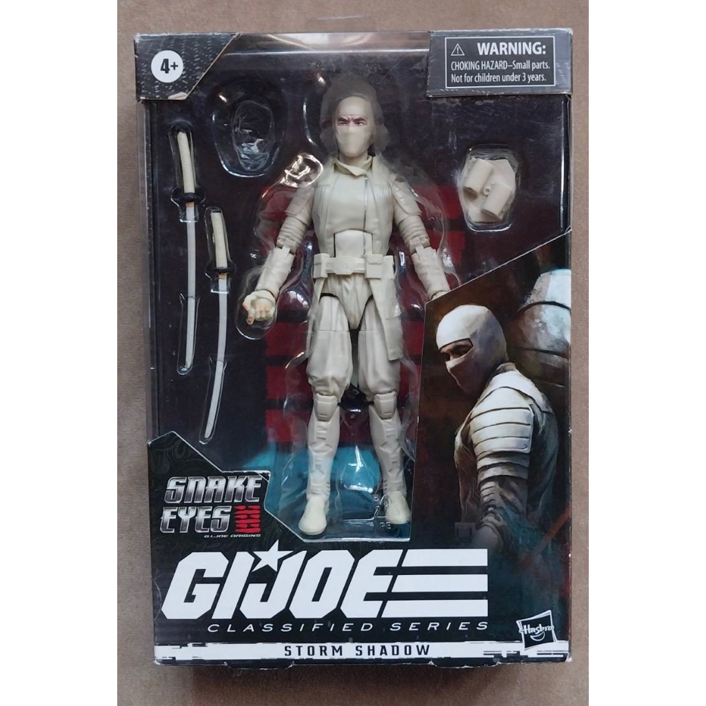 มือ2 ไม่ครบ Storm Shadow Snake Eyes GI Joe Classified series action figure 1/12 hasbro G.I.Joe