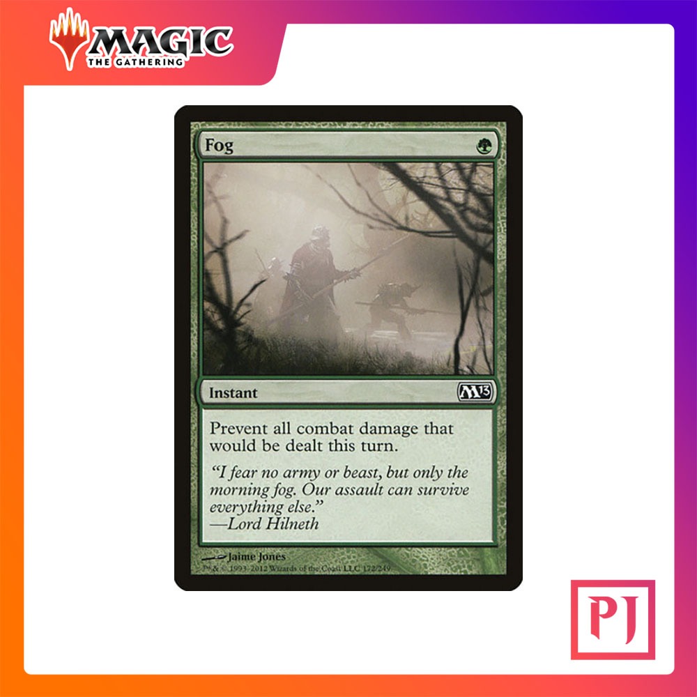 [MTG] Fog [M13] [GREEN] [COMMON] [NORMAL] [ENG] (การ์ดเมจิค / Magic the Gathering)