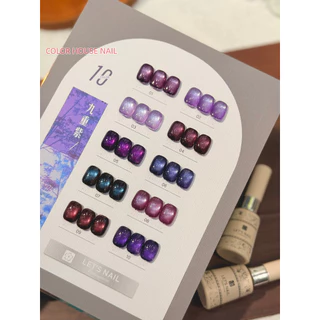 มาใหม่ล่าสุด พร้อมส่ง Let nail 10 สี สีเจลแคทอายเนื้อซาติน / สีเจลแคทอายลูกแก้ว let’s nail พร้อมชาร์ทโชว์สี มาใหม่