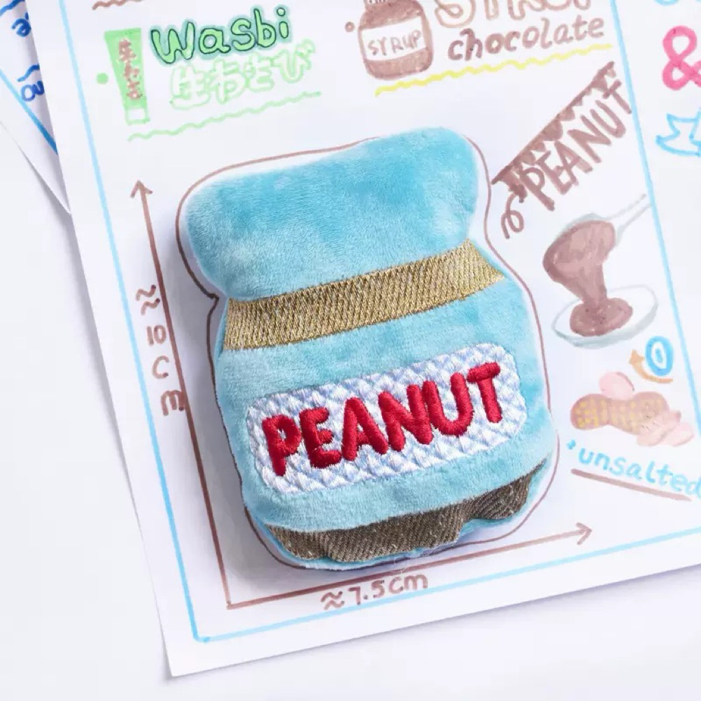 🔥ส่งฟรี TH🔥ของเล่นสัตว์เลี้ยง ตุ๊กตาโลกใต้น้ำ เบเกอร์รี่ นุ่มนิ่มบีบมีเสียง minimal ของเล่นแมว ตุ๊กตาสัตว์เลี้ยงนุ่มนิ่ม - รูปที่ 3