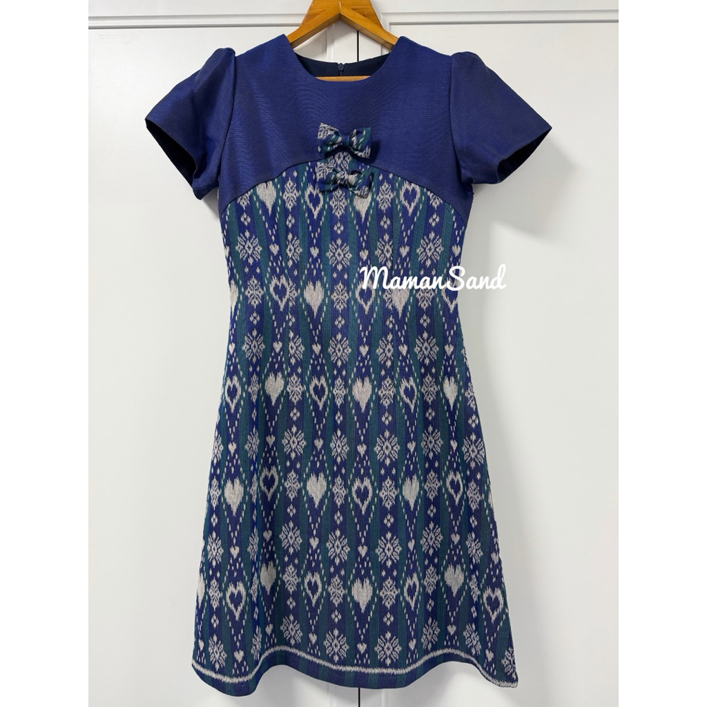 📣ส่งต่อชุดผ้าทอ Omeshop มือสองสภาพใหม่ ไซส์XS