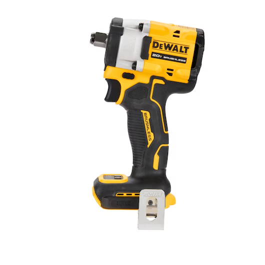 DEWALT บล็อคกระแทกไร้สาย ไร้แปรงถ่าน Atomic 20V Max 1/2 นิ้ว 406Nm เฉพาะตัวเครื่อง รุ่น DCF921N-B1