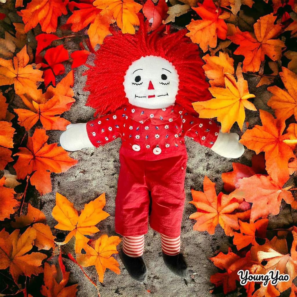 intage Andy Cloth Rag Doll 40 cm Housewares Toys