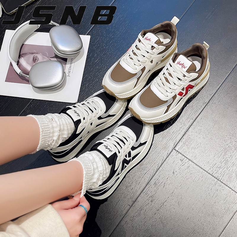 รองเท้าวิ่งสำหรับผู้หญิง ไซส์ใหญ่ 36-41 ลดแรงกระแทก น้ำหนักเบา ระบายอากาศดี